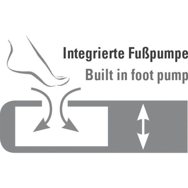 HIGH PEAK LUFTBETT CROSS BEAM SINGLE XL – Bild 5