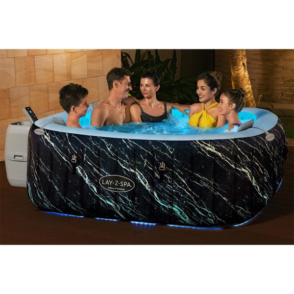 LAY-Z-SPA ENERGIESPAR-WHIRLPOOL HOLLYWOOD AIRJET FÜR 6 PERSONEN – Bild 26