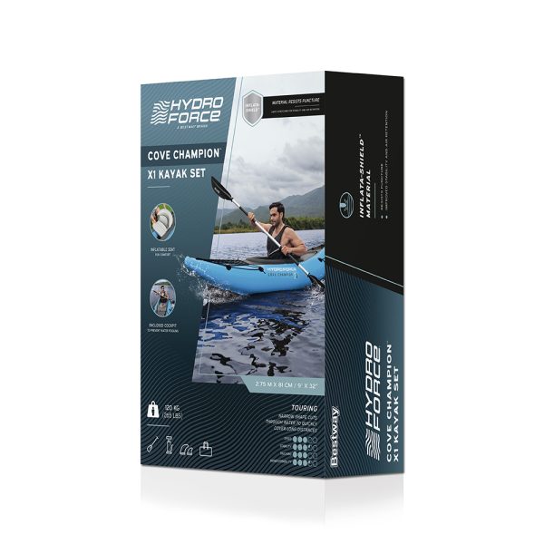 HYDRO-FORCE KAJAK-SET "COVE CHAMPION" 275 X 81 X 45 CM – Bild 4