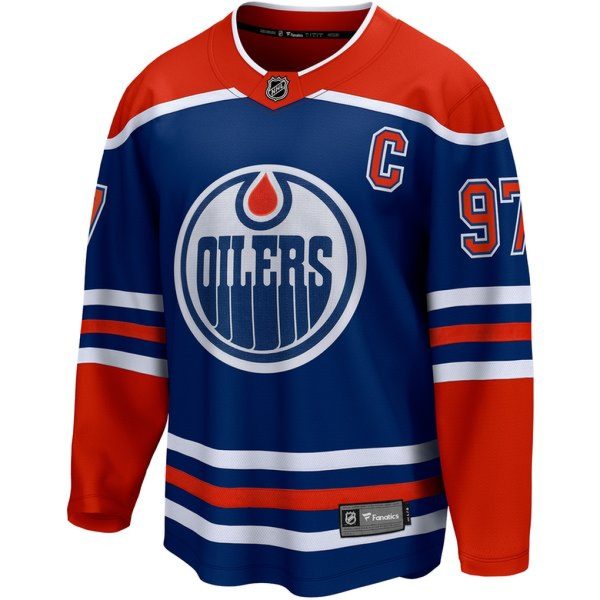 BREAKAWAY BRANDED JERSEY EDMONTON OILERS HOME CONNOR MCDAVID / Größe: XL – Bild 2