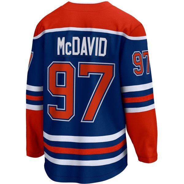 BREAKAWAY BRANDED JERSEY EDMONTON OILERS HOME CONNOR MCDAVID / Größe: XL – Bild 3