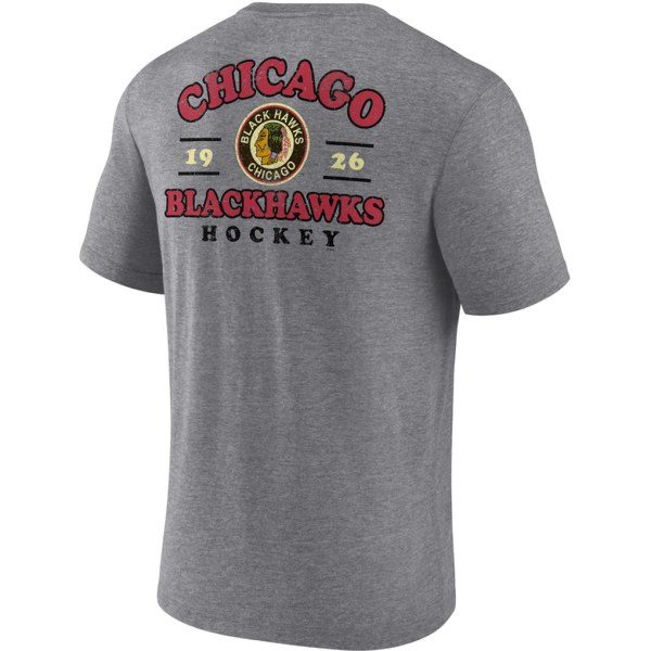 TRIBLEND T-SHIRT CHICAGO BLACKHAWKS – Bild 3