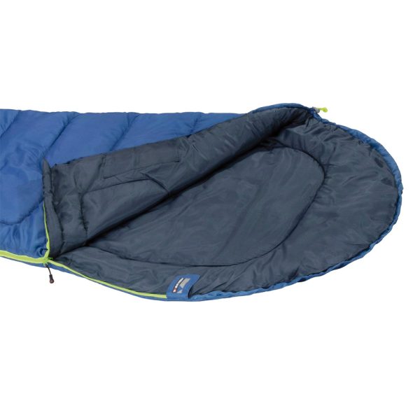 HIGH PEAK MUMIENSCHLAFSACK ACTION 250 BLAU – Bild 2