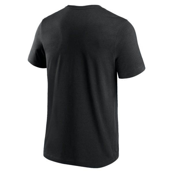 CHROME GRAPHIC T-SHIRT PITTSBURGH PENGUINS BLACK – Bild 3