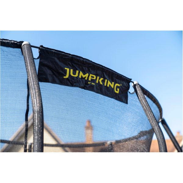 TRAMPOLIN OVAL JUMPPOD 426X518CM – Bild 7