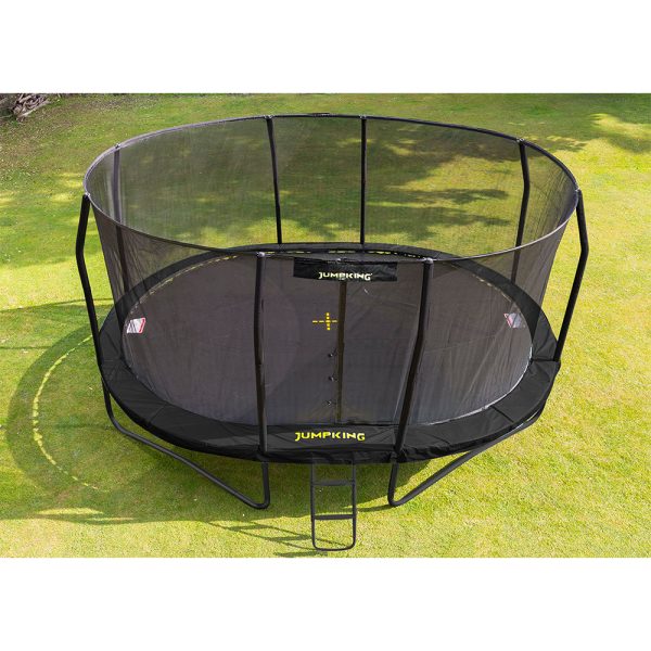TRAMPOLIN OVAL JUMPPOD 426X518CM – Bild 3