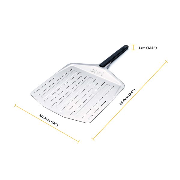OONI PIZZA SCHAUFEL PERFORIERT 12" – Bild 5