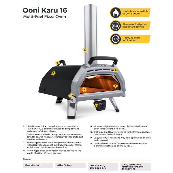 OONI PIZZAOFEN KARU 16 – Bild 17