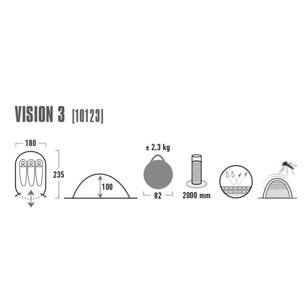 HIGH PEAK WURFZELT VISION 3 – Bild 8
