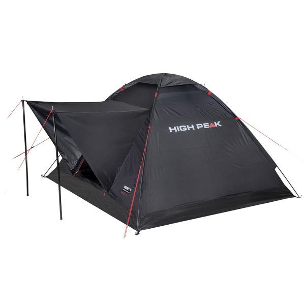 HIGH PEAK ZELT BEAVER 3 BLACK | Sportsness.ch