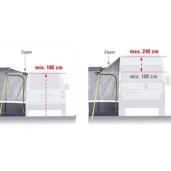 HIGH PEAK BUS-ZELT TRAMP 2.0 – Bild 12