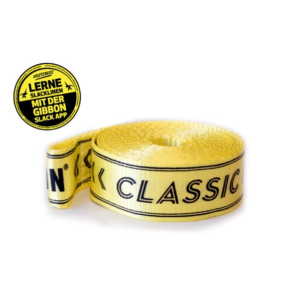 GIBBON SLACKRACK CLASSIC YELLOW WEBBING – Bild 2