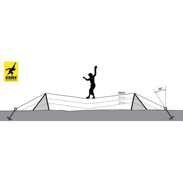 GIBBON FREISTEHENDES SLACKLINE SYSTEM – Bild 11