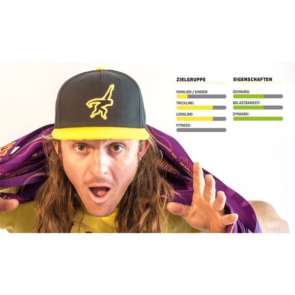 GIBBON SLACKLINE-SET SURFER LINE – Bild 13
