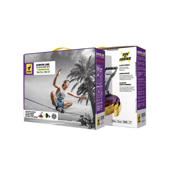 GIBBON SLACKLINE-SET SURFER LINE – Bild 4
