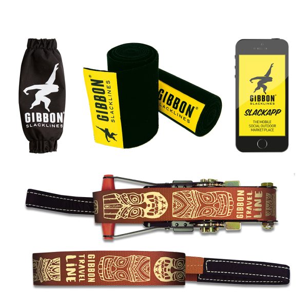 GIBBON SLACKLINE-SET TRAVELLINE – Bild 2