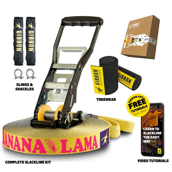 GIBBON SLACKLINE BANANA LAMA – Bild 2