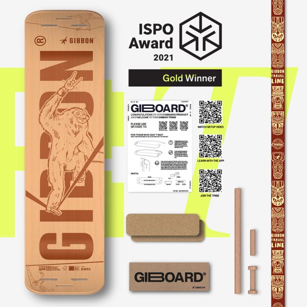 GIBBON GIBOARD-SET ROOTS ROCKER TRAVEL – Bild 3