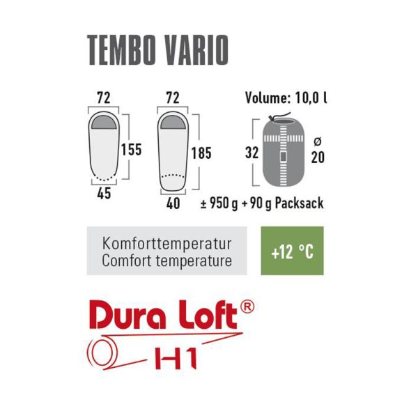 HIGH PEAK KINDERSCHLAFSACK TEMBO – Bild 4