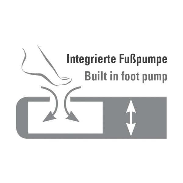HIGH PEAK LUFTBETT COMFORT PLUS SINGLE 185X74X20CM – Bild 5