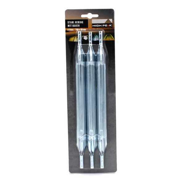 HIGH PEAK STAHLHERING MIT HAKEN 240X20MM – Bild 2