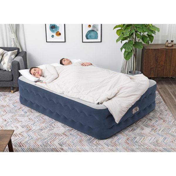 BESTWAY TRITECH DOPPELLUFTBETT TRULEISURE MIT INTEGRIERTER PUMPE 203X152X51 CM – Bild 6
