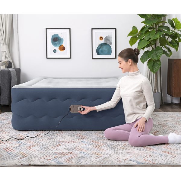 BESTWAY TRITECH DOPPELLUFTBETT TRULEISURE MIT INTEGRIERTER PUMPE 203X152X51 CM – Bild 8