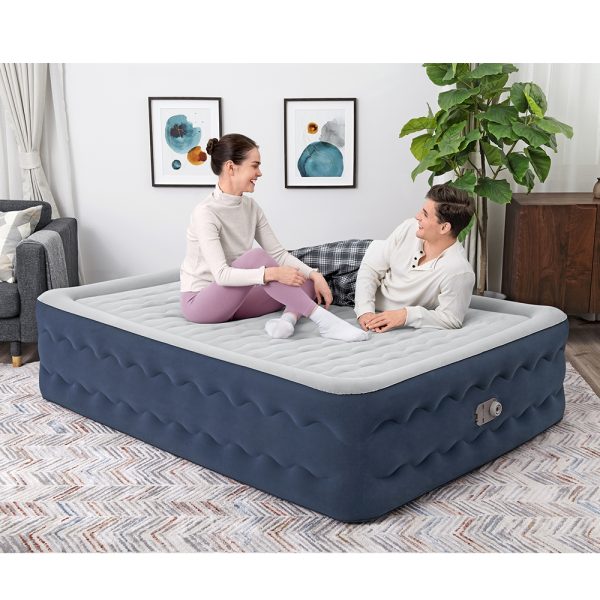BESTWAY TRITECH DOPPELLUFTBETT TRULEISURE MIT INTEGRIERTER PUMPE 203X152X51 CM – Bild 2
