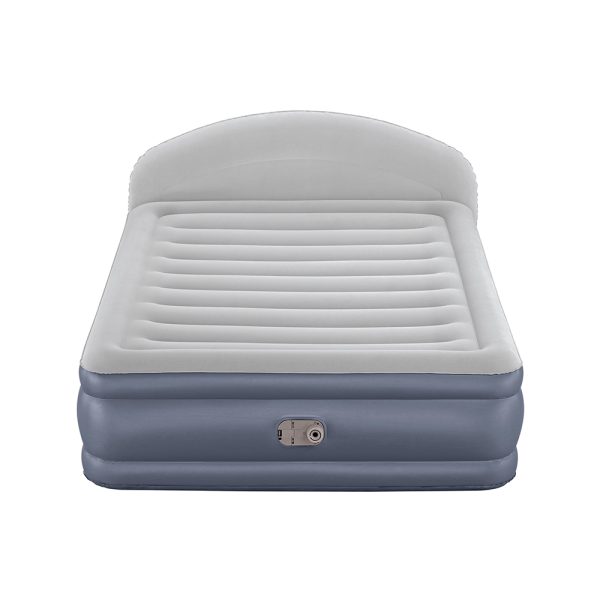 BESTWAY DOPPELLUFTBETT MIT LOUNGELUX KOPFTEIL UND INTEGRIERTER ELEKTROPUMPE – Bild 4