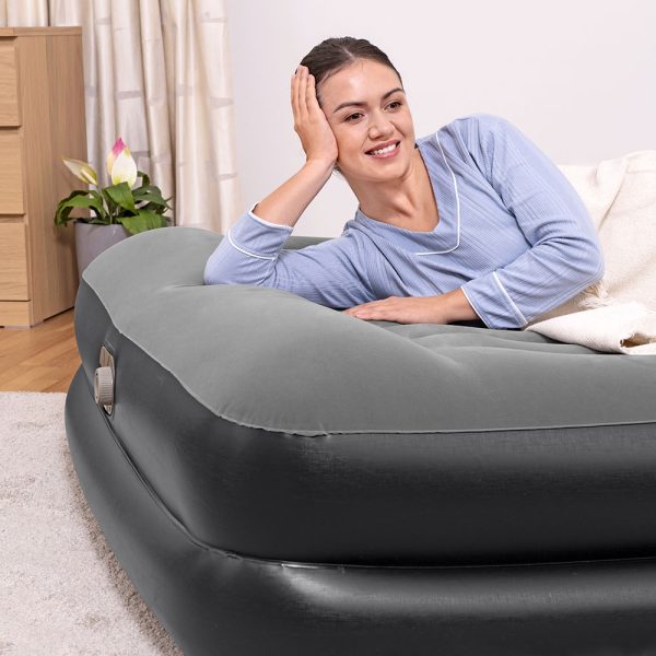 BESTWAY TRITECH QUEENSIZE-LUFTBETT MIT INTEGRIERTER ELEKTROPUMPE 203X152X46 CM – Bild 13