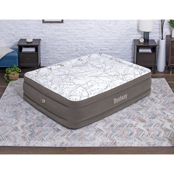 BESTWAY TRITECH LUFTBETT CUSHIFY TOP MIT INTEGRIERTER ELEKTROPUMPE 203X152X46 CM – Bild 2