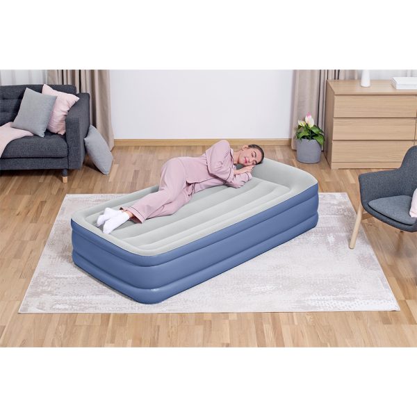 BESTWAY TRITECH TWIN LUFTBETT MIT INTEGRIERTER ELEKTROPUMPE 191 X 97 X 46 CM – Bild 2