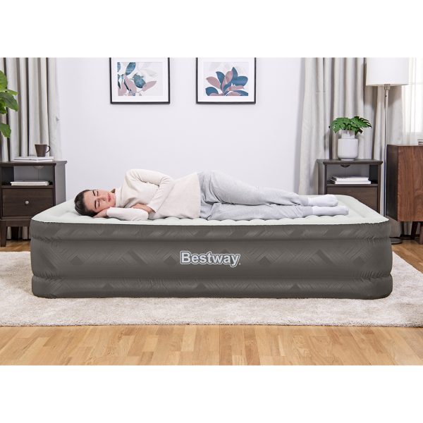 BESTWAY FORTECH LUFTBETT MIT INTEGRIERTER ELEKTROPUMPE 203 X 152 X 46 CM – Bild 5