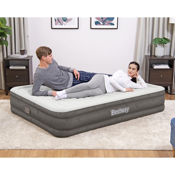 BESTWAY FORTECH LUFTBETT MIT INTEGRIERTER ELEKTROPUMPE 203 X 152 X 36 CM – Bild 13