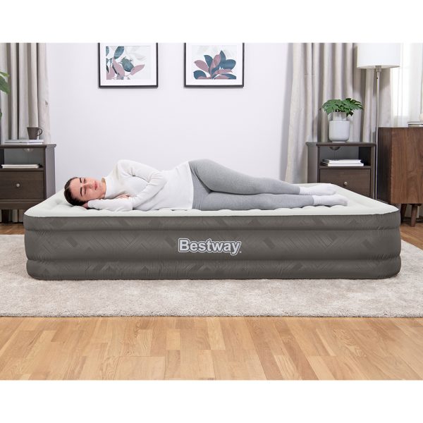 BESTWAY FORTECH LUFTBETT MIT INTEGRIERTER ELEKTROPUMPE 203 X 152 X 36 CM – Bild 14