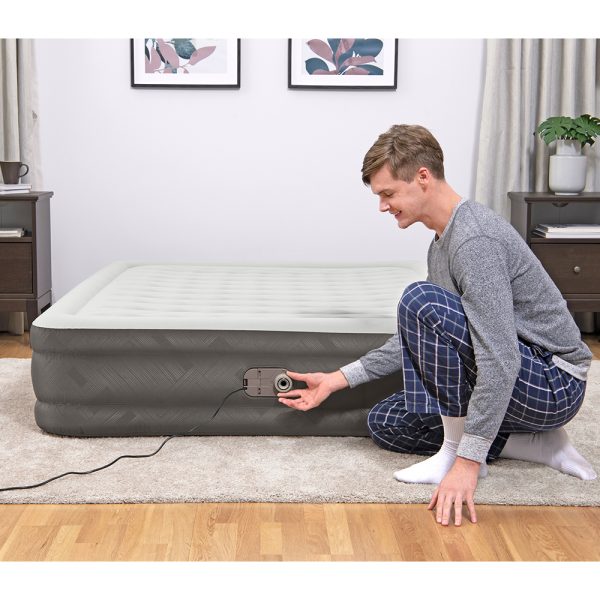 BESTWAY FORTECH LUFTBETT MIT INTEGRIERTER ELEKTROPUMPE 203 X 152 X 36 CM – Bild 17