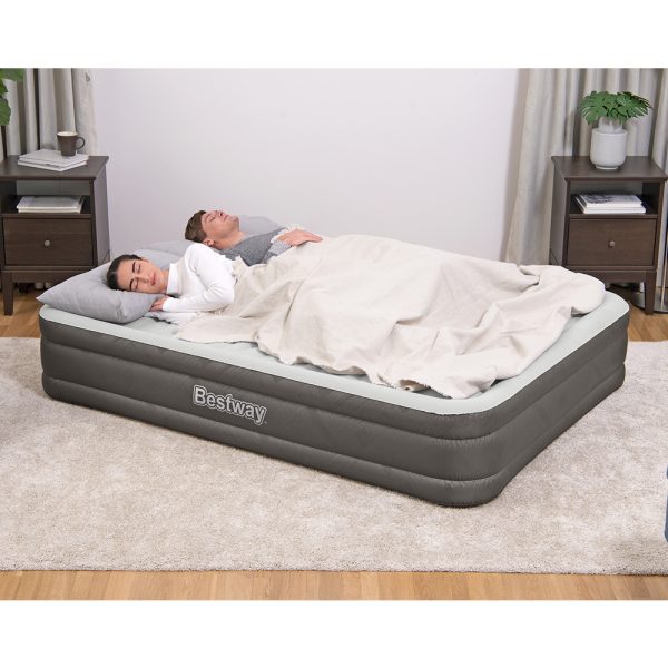 BESTWAY FORTECH LUFTBETT MIT INTEGRIERTER ELEKTROPUMPE 203 X 152 X 36 CM – Bild 2