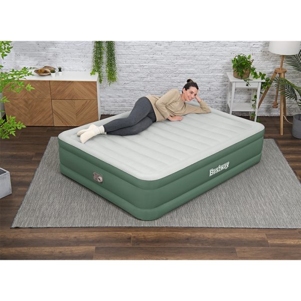 BESTWAY TOUGHLITE TPU-DOPPELLUFTBETT MIT INTEGRIERTER ELEKTROPUMPE 203X152X46CM – Bild 7