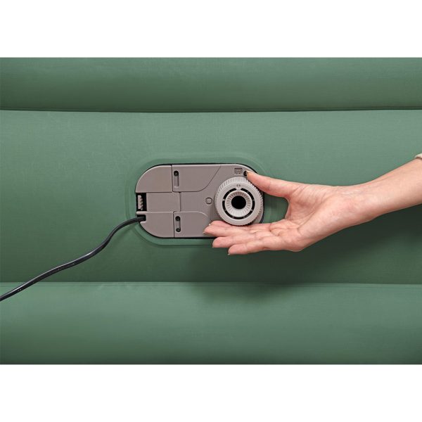 BESTWAY TOUGHLITE TPU-DOPPELLUFTBETT MIT INTEGRIERTER ELEKTROPUMPE 203X152X46CM – Bild 14