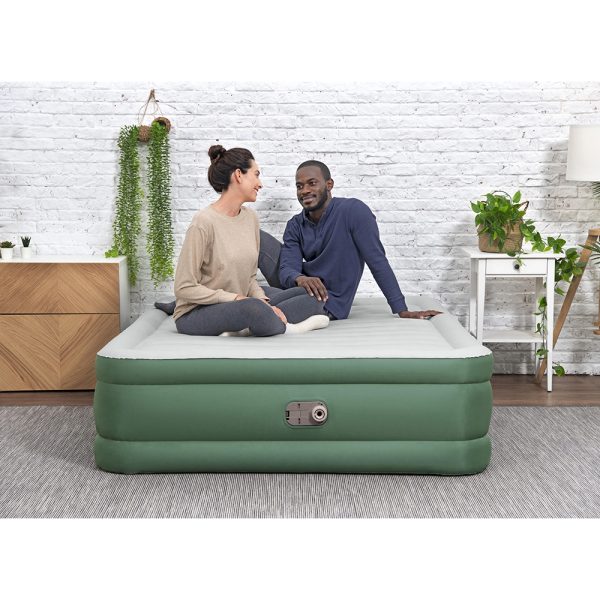 BESTWAY TOUGHLITE TPU-DOPPELLUFTBETT MIT INTEGRIERTER ELEKTROPUMPE 203X152X46CM – Bild 2