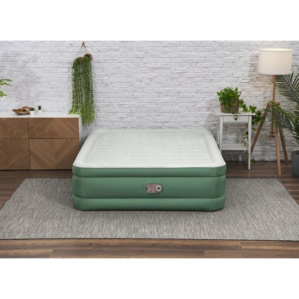 BESTWAY TOUGHLITE TPU-DOPPELLUFTBETT MIT INTEGRIERTER ELEKTROPUMPE 203X152X46CM – Bild 4