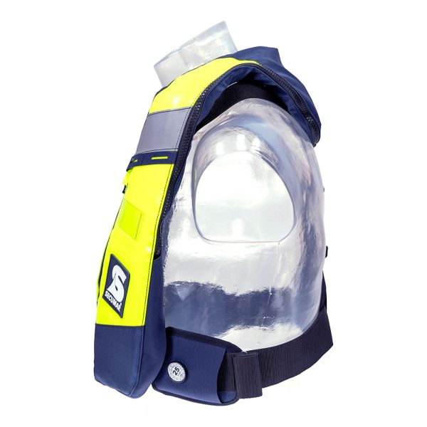 SECUMAR AUFBLASBARE RETTUNGSWESTE ALPHA275 3D NEON – Bild 7
