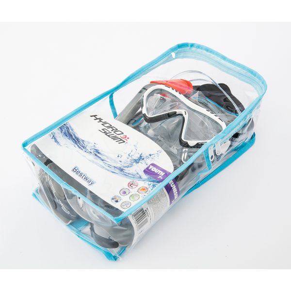 BESTWAY HYDRO-SWIM SCHNORCHEL-SET FÜR KINDER 7+ FIREFISH – Bild 2