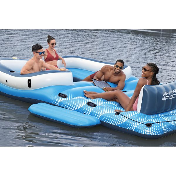 HYDRO FORCE 6-PERSONEN-BADEINSEL TROPICAL BREEZE 373 CM – Bild 9