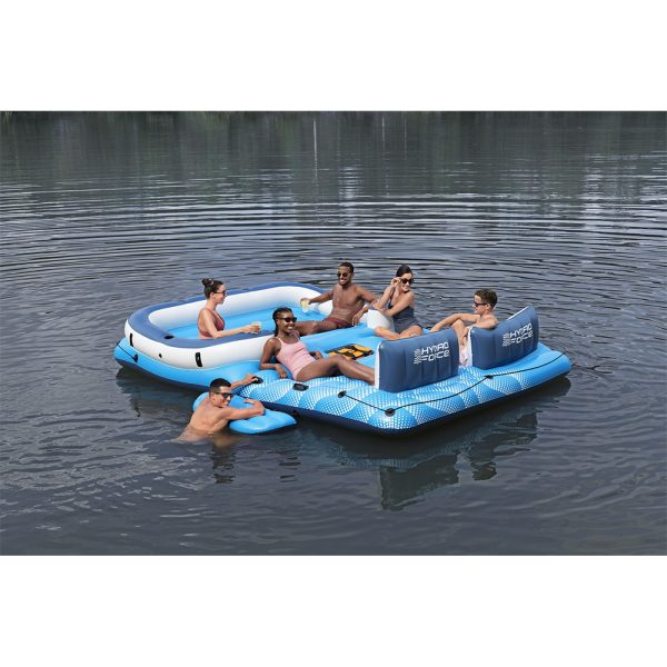 HYDRO FORCE 6-PERSONEN-BADEINSEL TROPICAL BREEZE 373 CM – Bild 11
