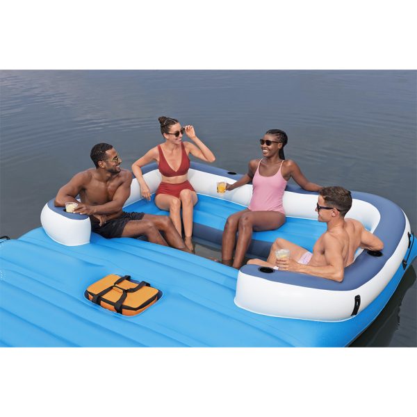 HYDRO FORCE 6-PERSONEN-BADEINSEL TROPICAL BREEZE 373 CM – Bild 12