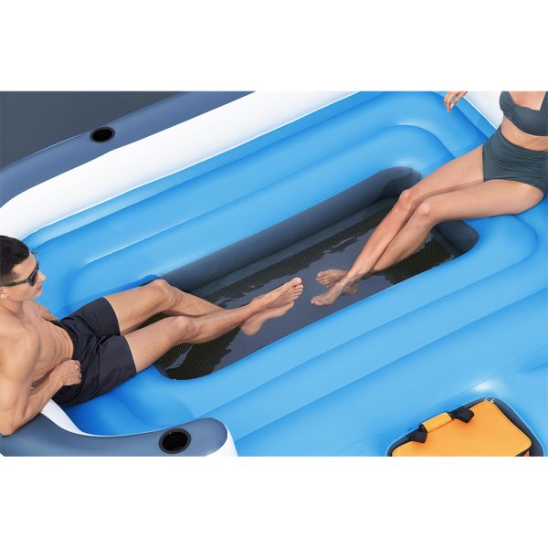 HYDRO FORCE 6-PERSONEN-BADEINSEL TROPICAL BREEZE 373 CM – Bild 14