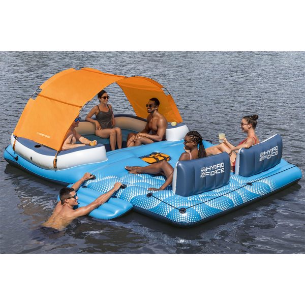 HYDRO FORCE 6-PERSONEN-BADEINSEL TROPICAL BREEZE 373 CM – Bild 2