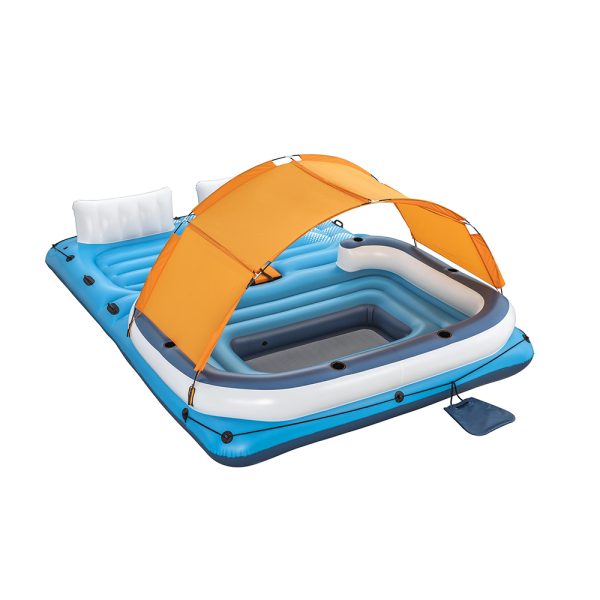HYDRO FORCE 6-PERSONEN-BADEINSEL TROPICAL BREEZE 373 CM – Bild 4