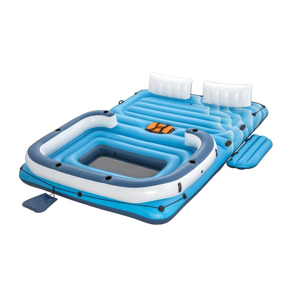 HYDRO FORCE 6-PERSONEN-BADEINSEL TROPICAL BREEZE 373 CM – Bild 5